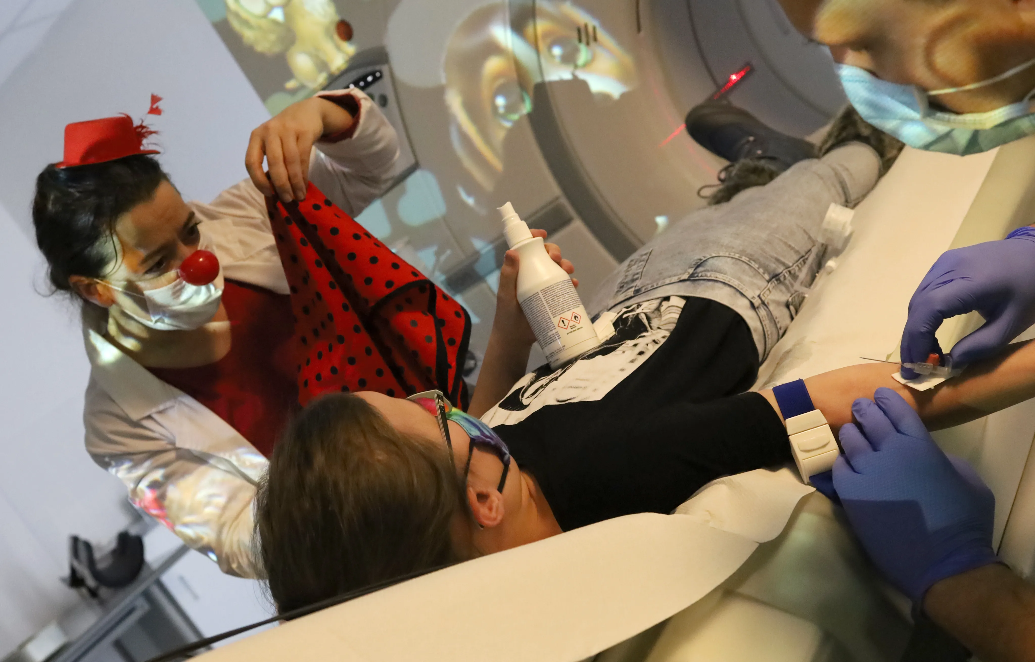 Bohóc Doktor a CT-ben